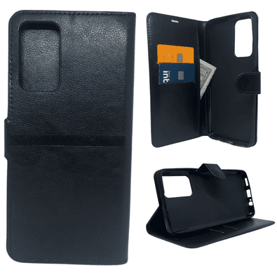 Capa Carteira Para Xiaomi Redmi Note 11 (tela De 6.43) - Preta