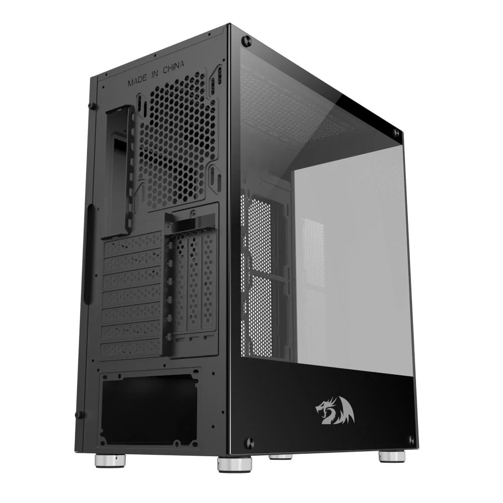 Imagem 5 de 5 do produto Gabinete  Redragon Ca-601b, Mid Tower, Reflect, Lateral De Vidro, Preto
