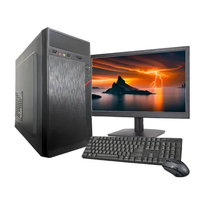 Computador Completo Intel I5 4° Geração 8GB RAM, SSD 240GB, Windows 10, Fonte 200w
