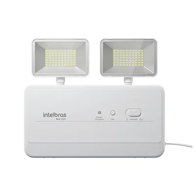 Bloco De Iluminação Intelbras Bla 1202, Autônomo, Com Bateria