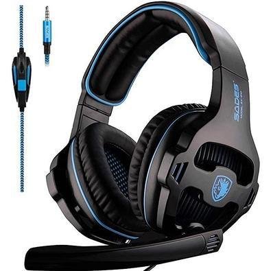 Headset Gamer Sades Ppower, Multifuncional, Celular, Pc, Xbox, Ps4, Ps5