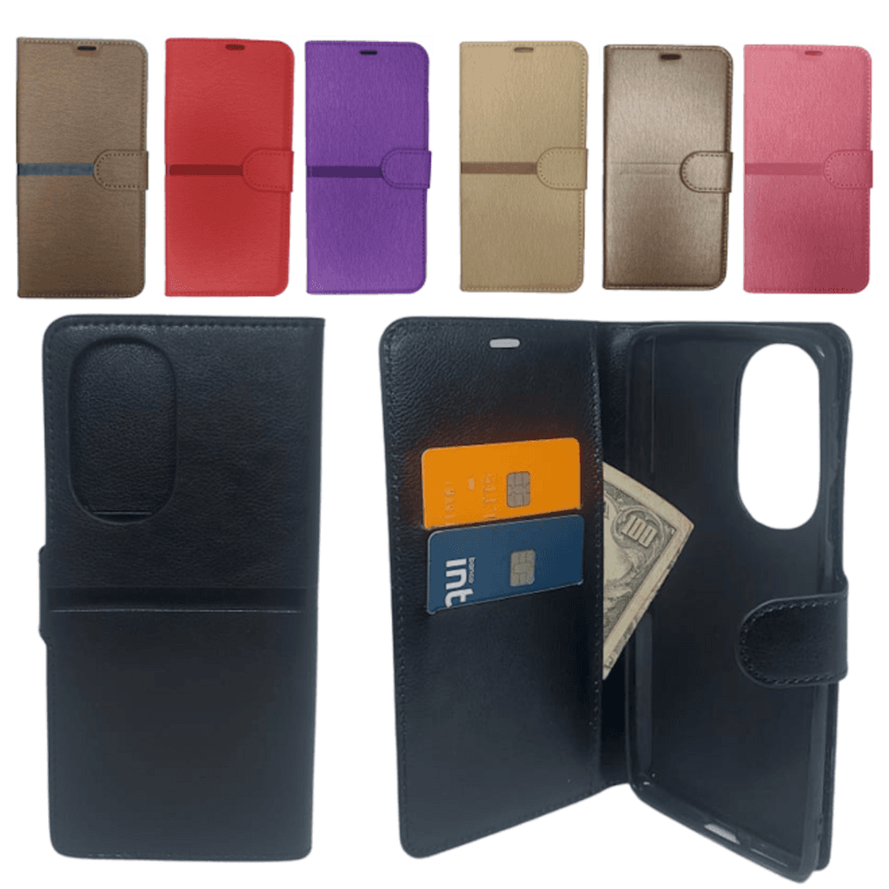 Imagem 3 de 3 do produto Capa Carteira Para Motorola Edge 30 Pro (tela De 6.7) - Rosa