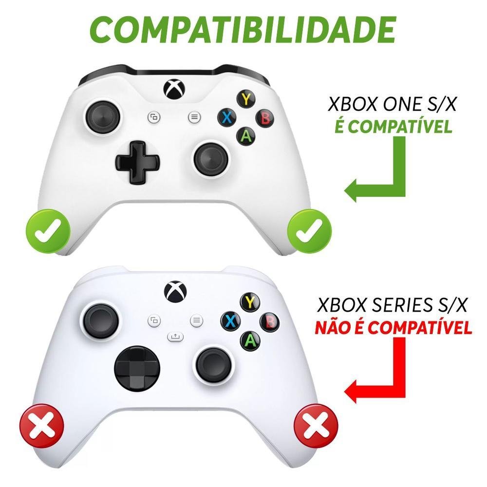Capa Capinha Case Skin Para Controle De Xbox One S X - Verde