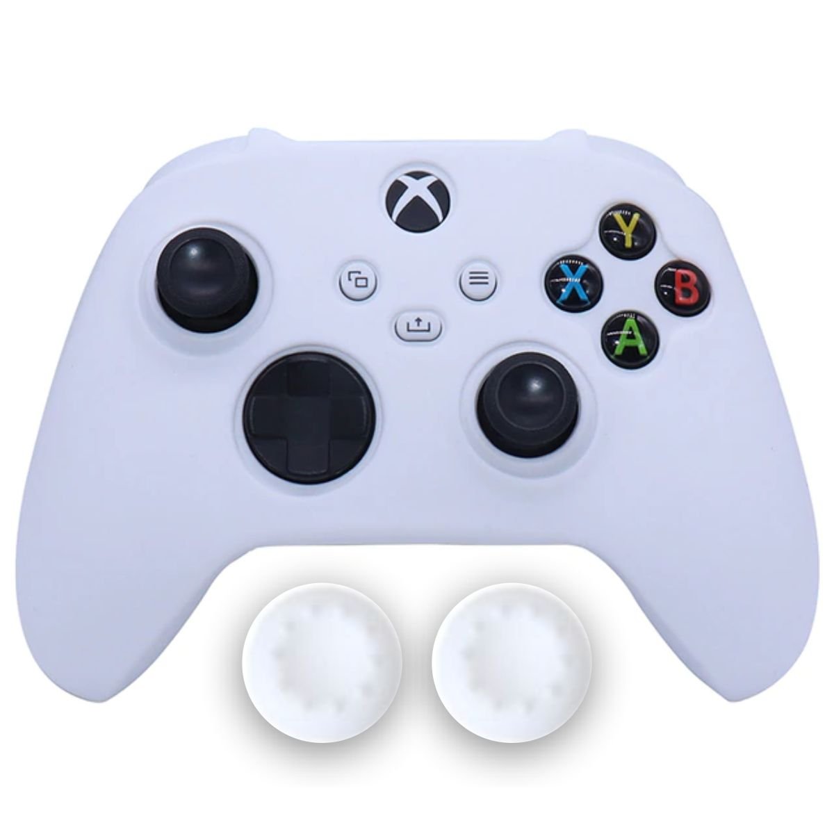 Capa Capinha Case Skin Para Controle De Xbox Series S X - Branco