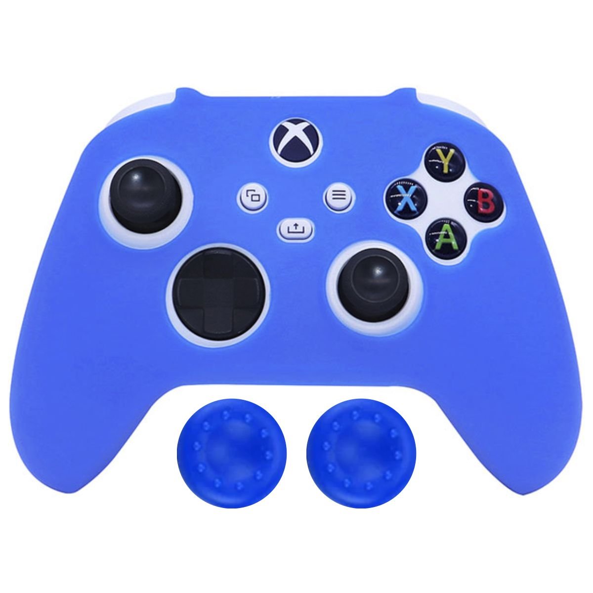Capa Capinha Case Skin Para Controle De Xbox Series S X - Azul