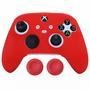 Capa Capinha Case Skin Para Controle De Xbox Series S X - Vermelho