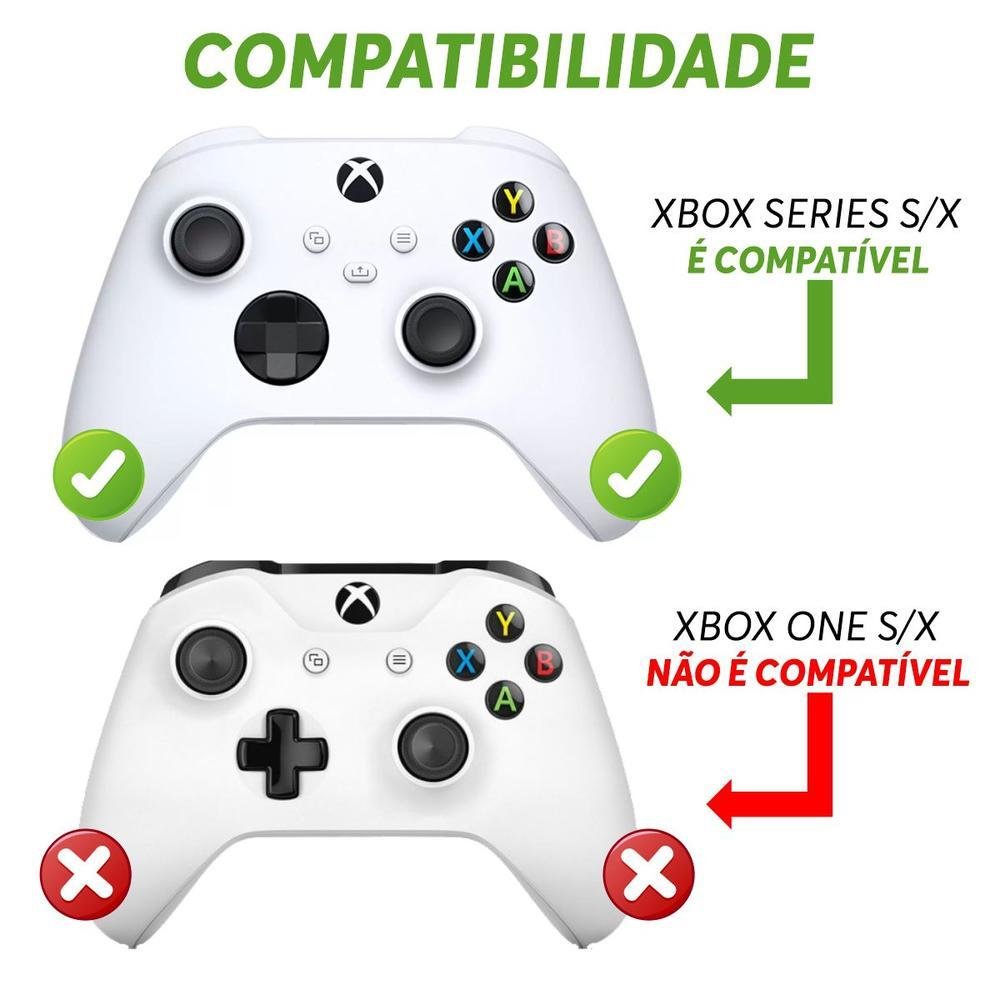 Capa Capinha Case Skin Para Controle De Xbox Series S X - Vermelho