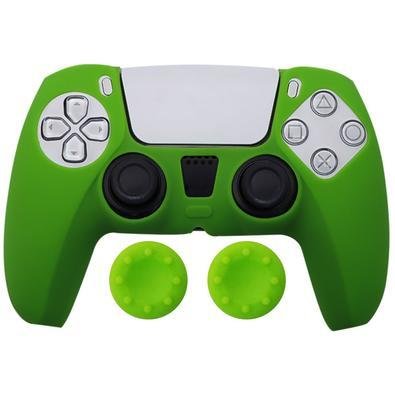 Capa Capinha Case Skin Para Controle De Ps5 Playstation 5 - Verde