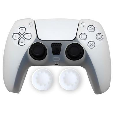 Capa Capinha Case Skin Para Controle De Playstation 5 -  Branco