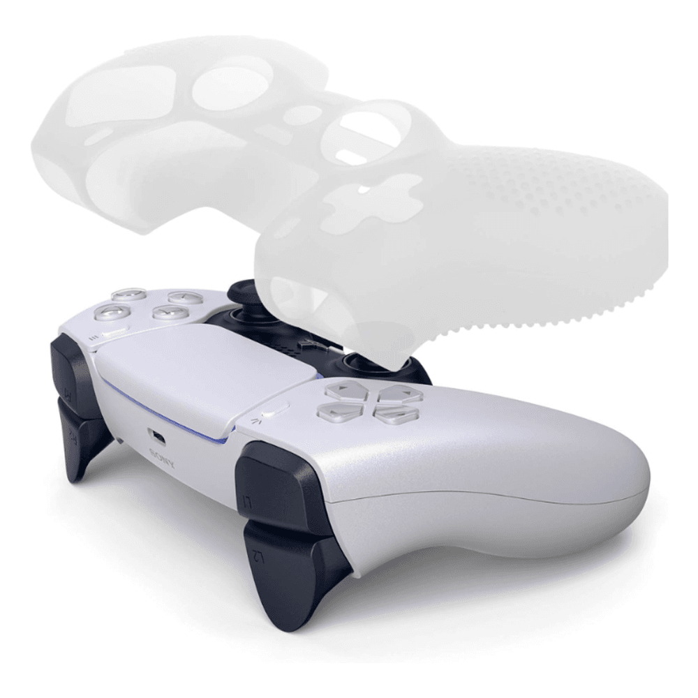 Imagem 5 de 5 do produto Capa Capinha Case Skin Para Controle De Playstation 5 -  Branco