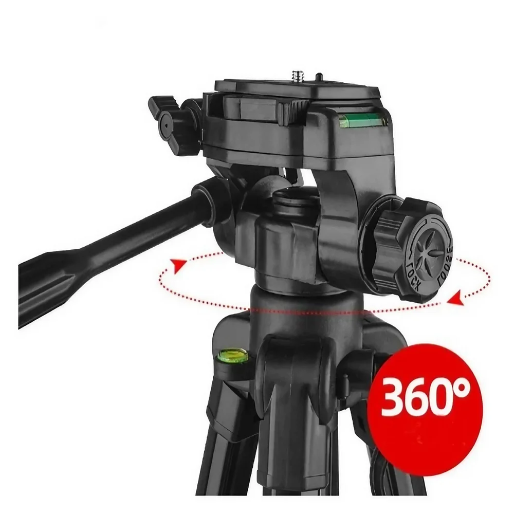 Imagem 5 de 5 do produto Tripé Universal Câmera Fotográfico, Profissional, 1.80M - Shop35
