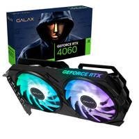 Design e potência  o novo modelo da galax rtx 4060 ex possui dois fan's com aletas exclusivas, design impecável e sistema de resfriamento primordial, 