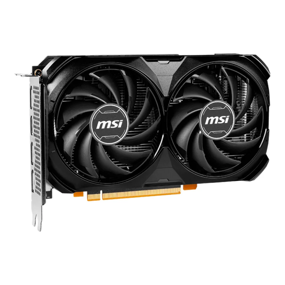 Imagem 5 de 5 do produto Placa De Vídeo  Msi RTX 4060 Ventus 2x Oc Black, Nvidia GeForce, 8GB, GDDR6 - 912-V516-012