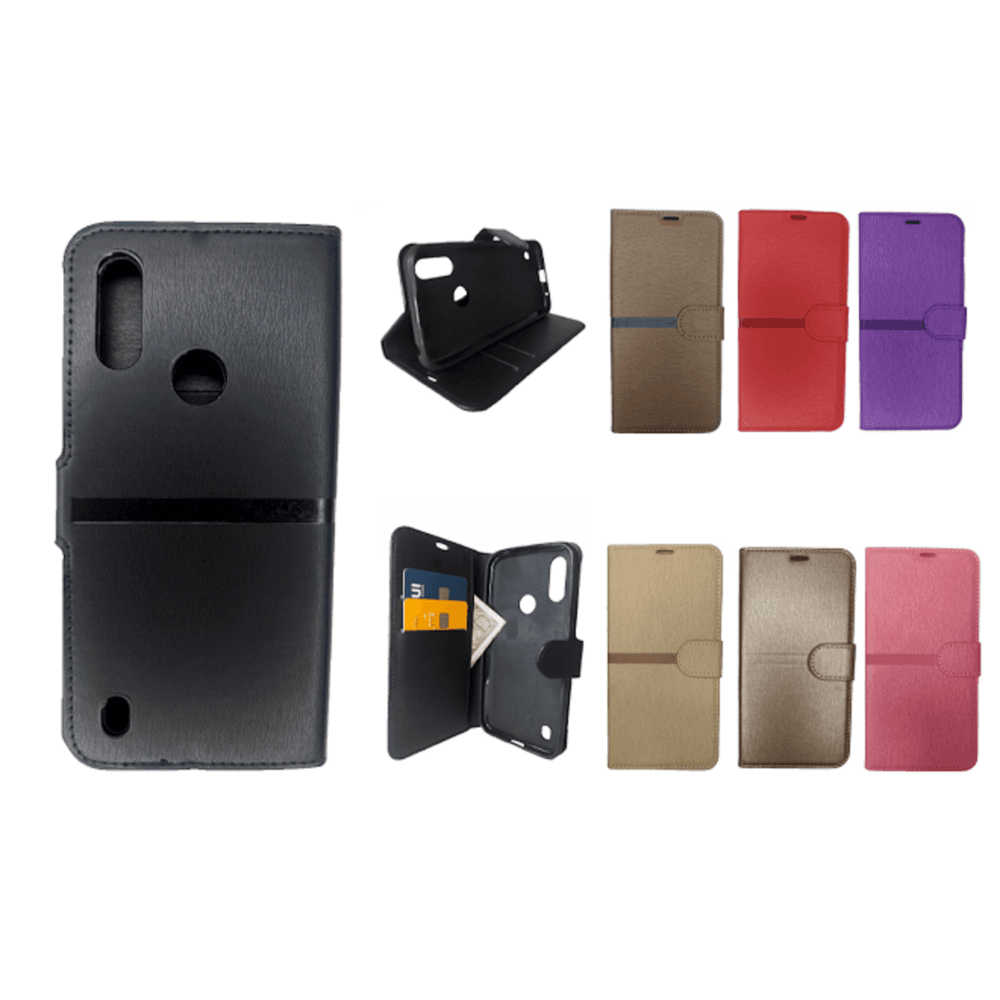 Imagem 4 de 4 do produto Capa Carteira Para Motorola E6 I E6i / E6s E6 S(tela De 6.1) - Preta