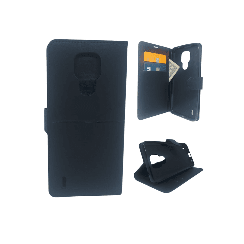Imagem 4 de 5 do produto Capa Carteira Para Motorola E7 (tela De 6.5) - Preta