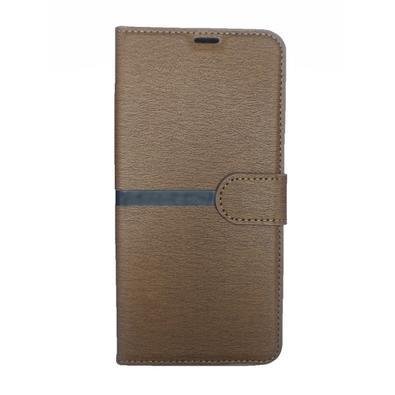 Capa Carteira Para Motorola E7 Power (tela De 6.5) - Marrom