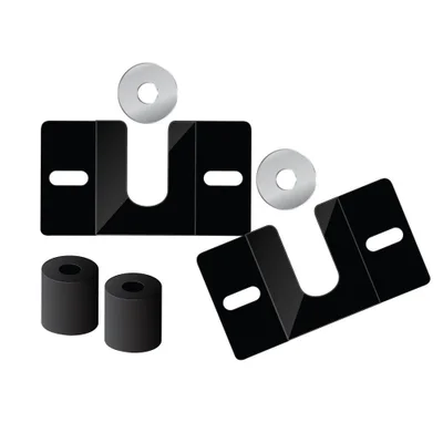Suporte Fixo Para Tv Lcd E Smart, De 14 À 105 Polegadas, Roldanas De Alumínio, 80Kg