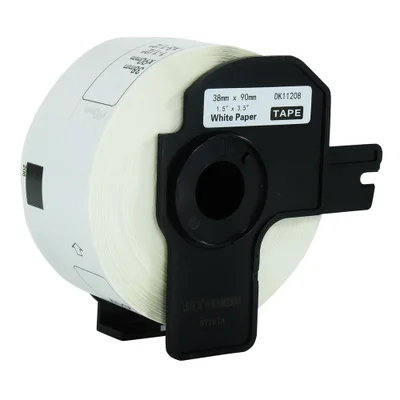 Etiqueta Compatível Dk1208, 38mmx90mm, 400 Etiquetas - X-full