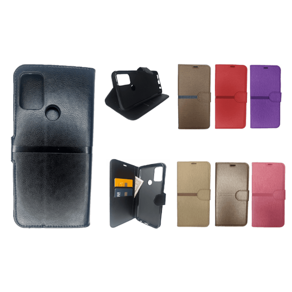 Imagem 2 de 3 do produto Capa Carteira Para Motorola G50 4g (tela De 6.5) - Rosa