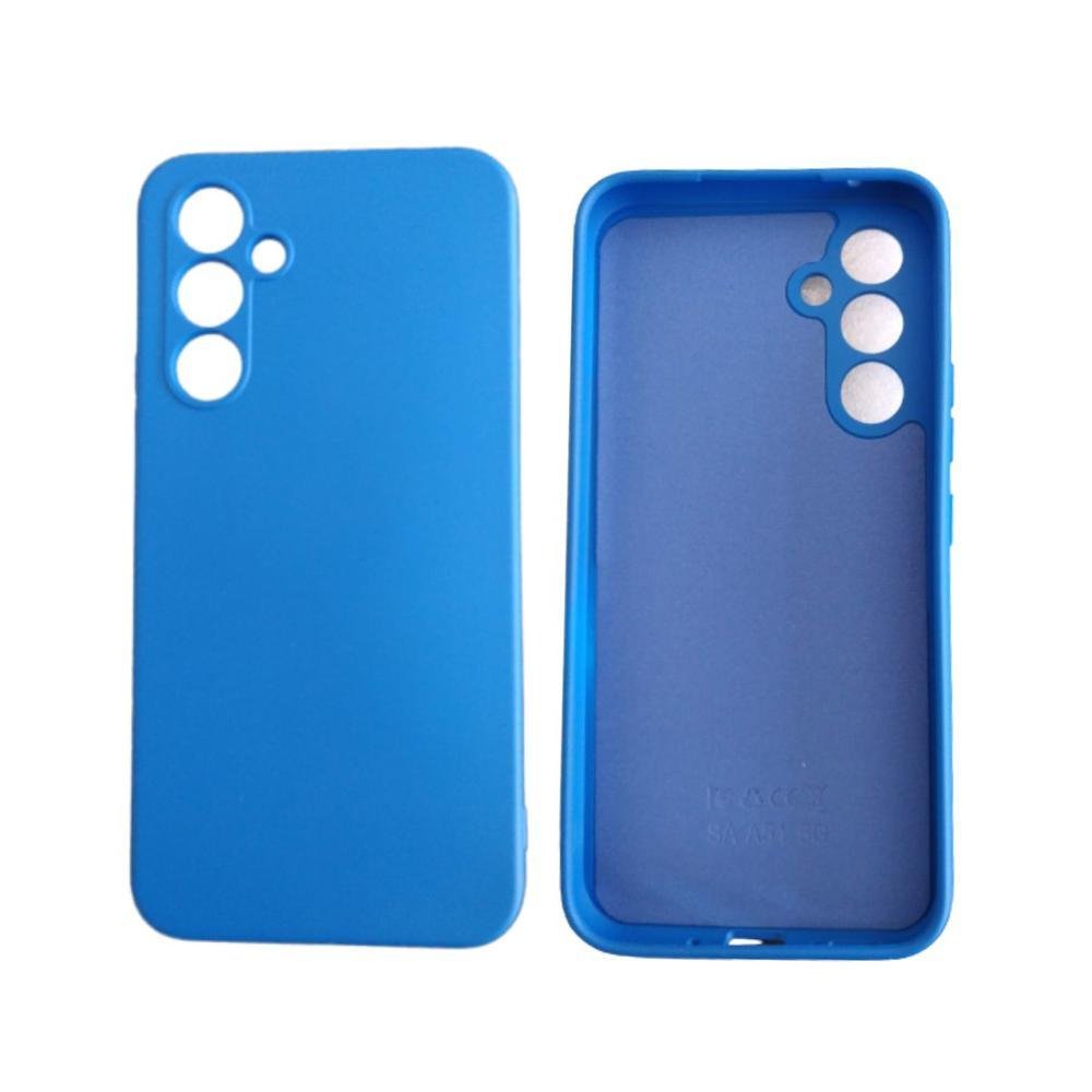 Imagem 2 de 4 do produto Capinha Para Galaxy A54 5g, Capa Protetora Premium, Tela 6,4Polegadas, Azul Petróleo