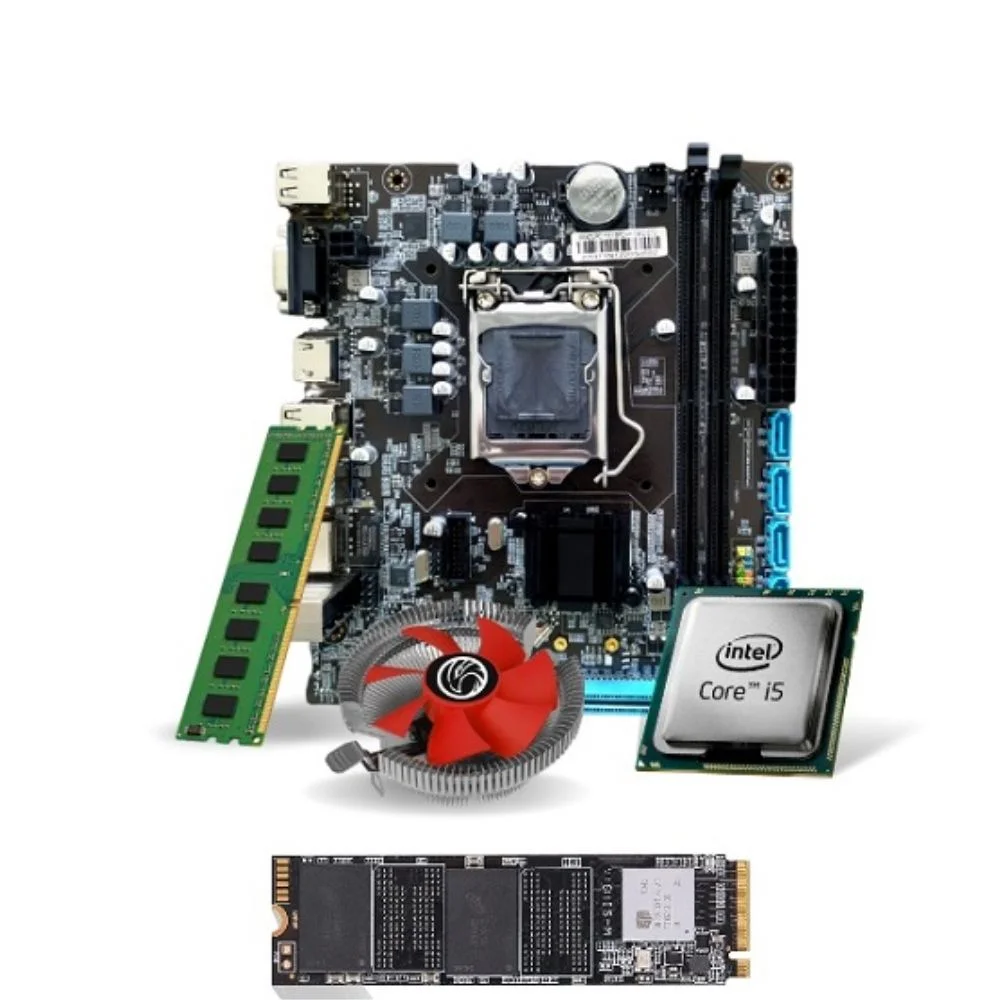 Kit Placa Me H81 Memória 16GB DDR3 KaBuM