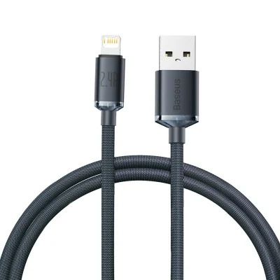 Cabo USB Tipo-C Baseus Xs14, Preto, 1.2 M