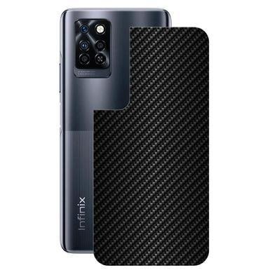 Película Infinix Note 10 pro, traseira fibra carbono, Preta - Gshield