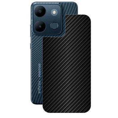 Película Para Infinix Smart 7, Traseira De Fibra De Carbono, Preta - Gshield