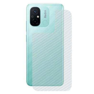 Película Para Xiaomi Redmi 12c, Traseira De Fibra De Carbono - Gshield