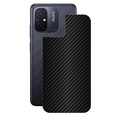 Película Para Xiaomi Redmi 12c, Traseira De Fibra De Carbono, Preta - Gshield