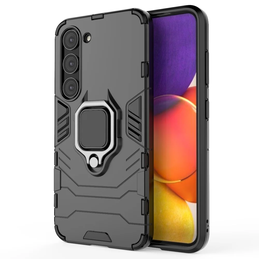 Imagem 2 de 5 do produto Capa Case Protetora Chroma Tech, Para Samsung Galaxy S23 Plus, Resistente E Anti Impacto, Armadura Militar, Preto