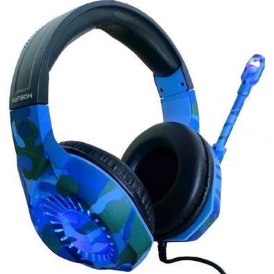 Headset Gamer, Fone Com Adaptador Para Pc E Games
