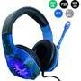 Headset Gamer, Fone Com Adaptador Para Pc E Games