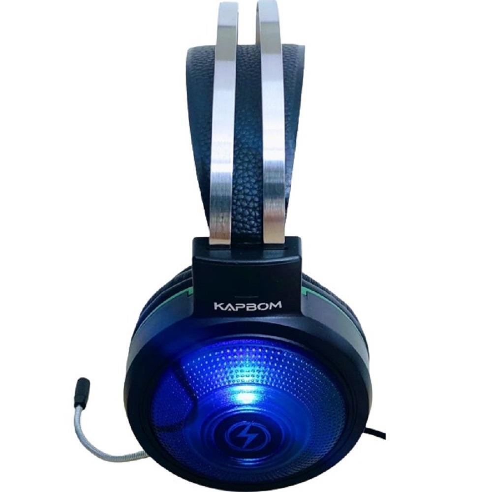 Imagem 2 de 5 do produto Headset Gamer Com Adaptador Para Pc E Games
