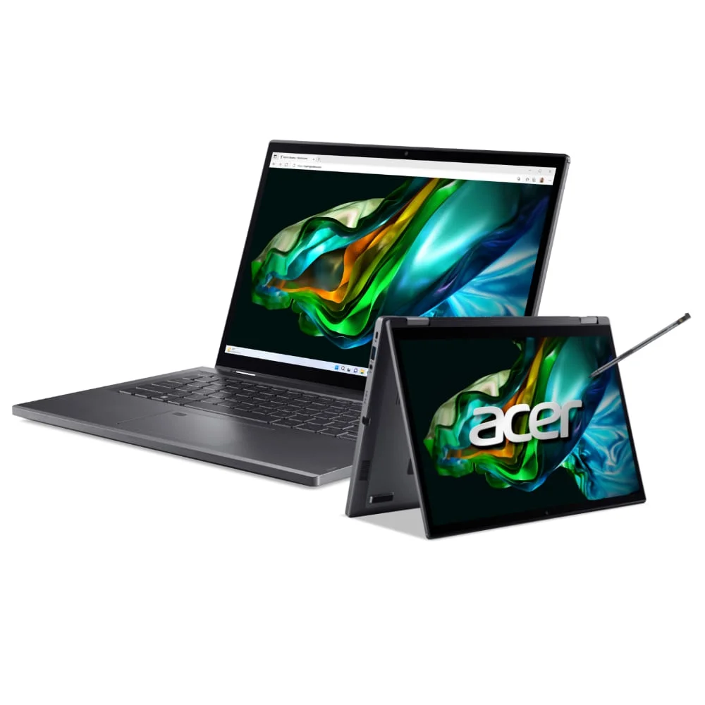 Notebook 2 Em 1 Acer Aspire 5 Spin Ultrafino, Intel Core i5 13ª Gen, 8GB, SSD 512GB, Tela 14 Pol. Wuxga, Touch, Windows 11 Home Notebook 2 Em 1 Acer Aspire 5 Spin Ultrafino, Intel Core i5 13ª Gen, 8GB, SSD 512GB, Tela 14 Pol. Wuxga, Touch, Windows 11 Home