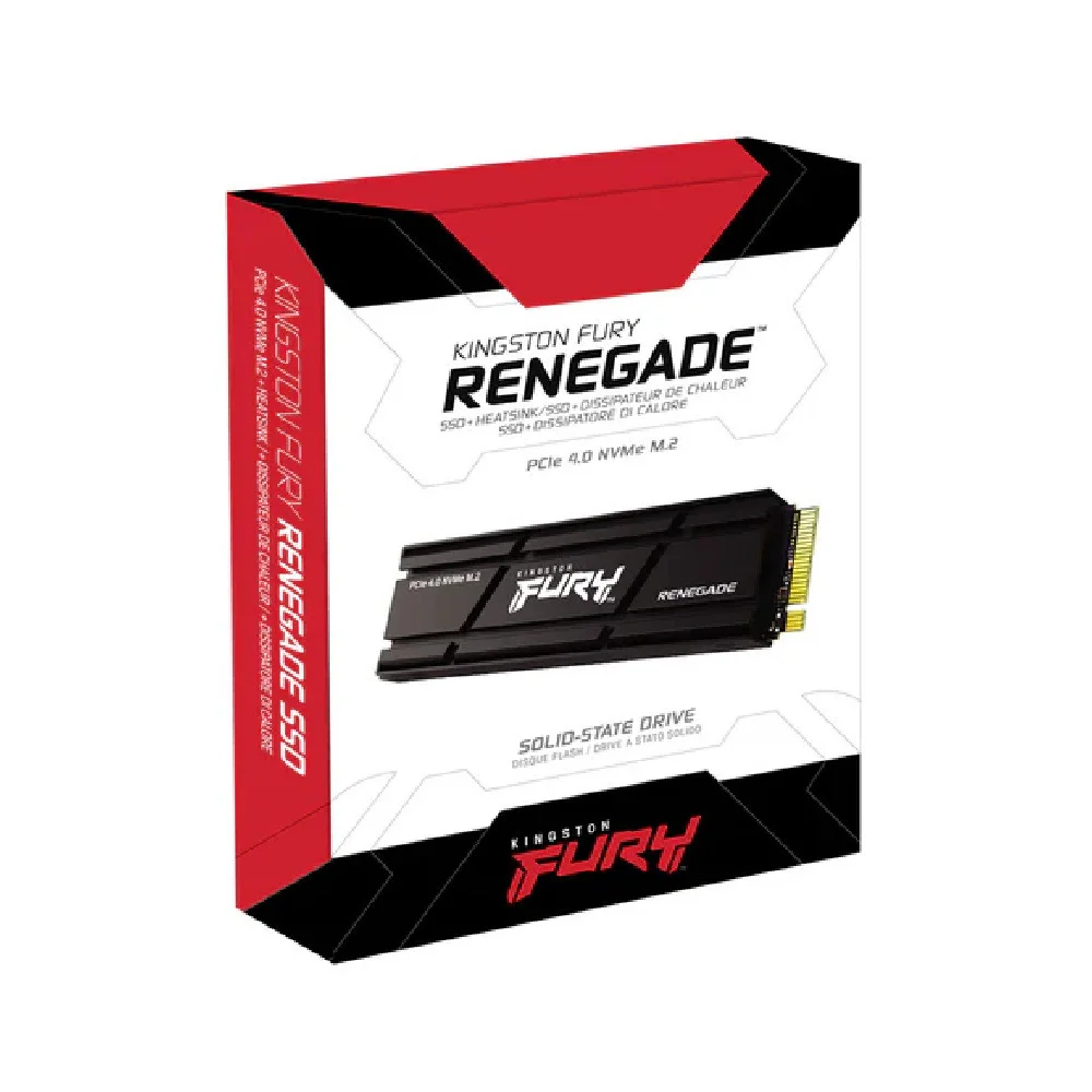 Imagem 3 de 5 do produto HD SSD M.2 Kingston Fury Renegade, 2TB, Pci-e 4.0x4, Dissipador - Sfyrdk/2000g 5815