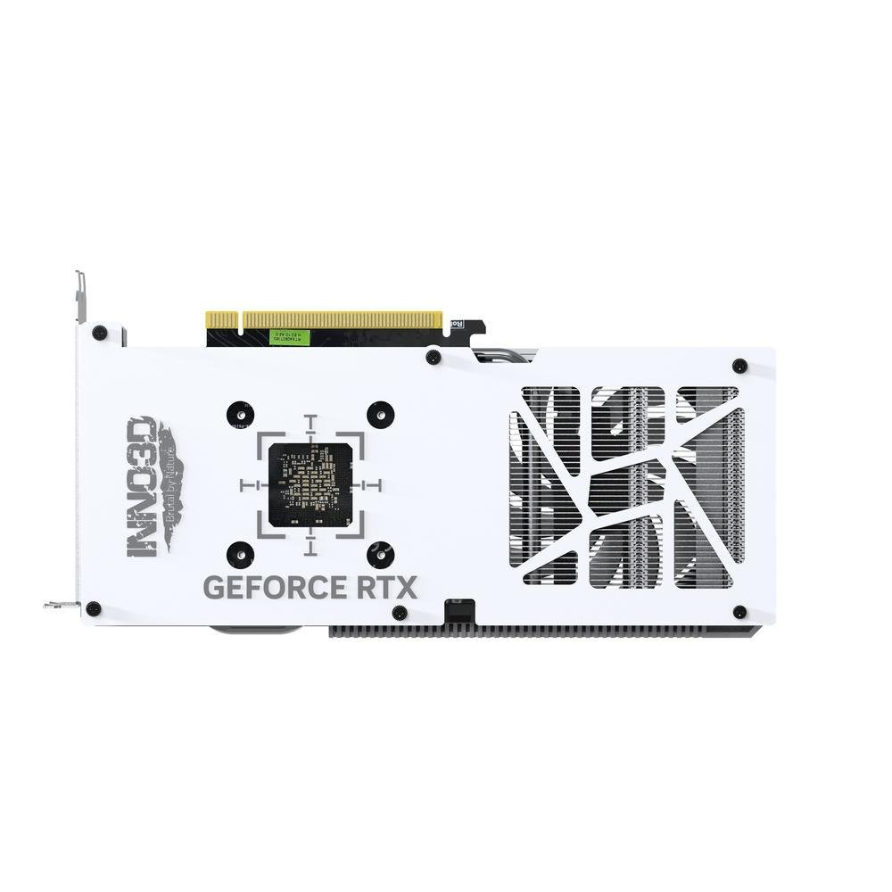 INNO3D GeForce RTX 4060 TWIN X2 OCホワイト Placa de Video INNO3D GeForce RTX 4060 Twin X2 OC White, 8GB