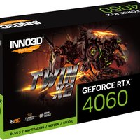 Kabum Placa De Vídeo Gpu Inno3d Geforce RTX 4060 Twin X2 Oc, 8GB, GDDR6, 128-bit N40602-08d6x-173051n image