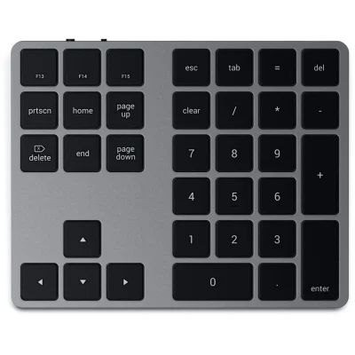 Teclado Numerico Sem Fio Satechi St-xlabkm,Cinza