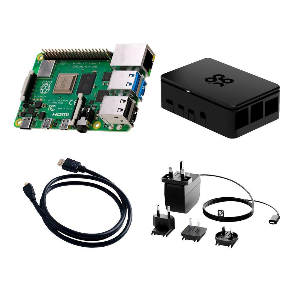 Mini PC Raspberry Pi 4 Starter Kit 2012262 KaBuM