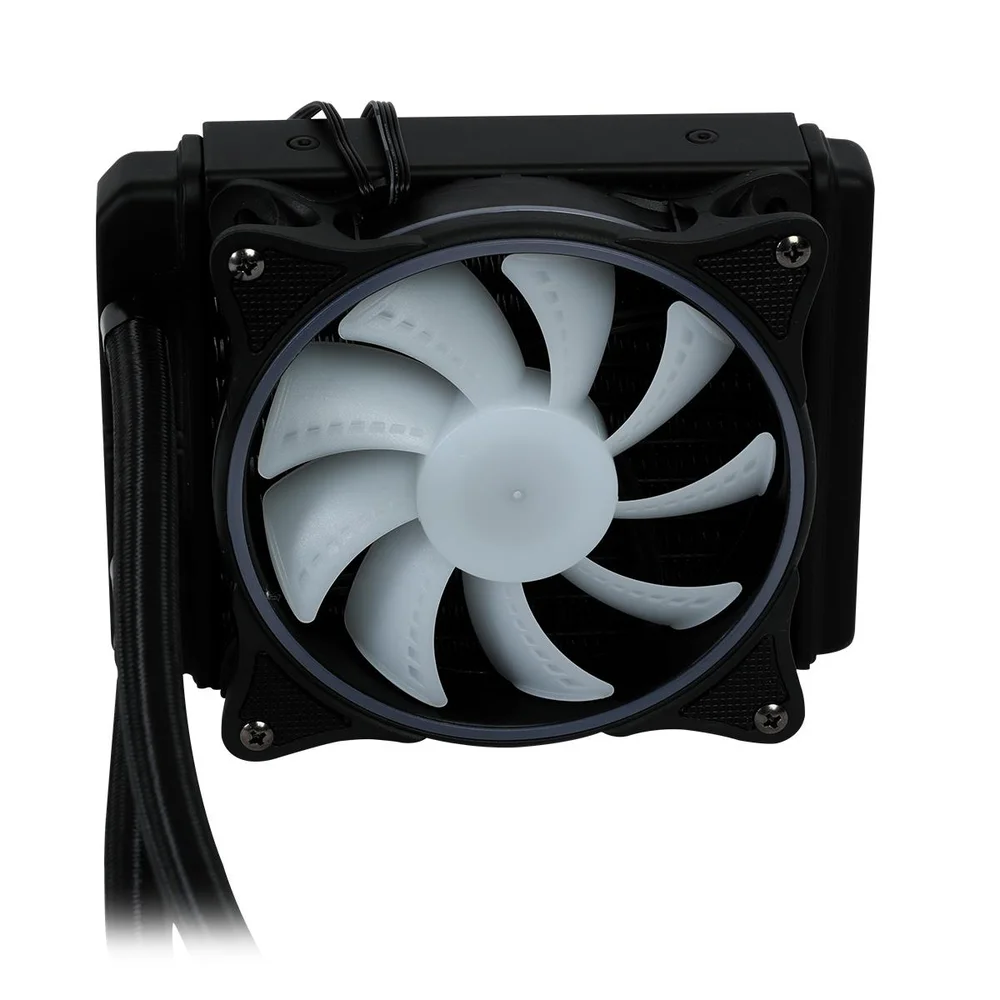 Imagem 3 de 5 do produto Water Cooler 120mm Draxen Halo Albard RGB P/ Cpu Intel, AMD- ARGB