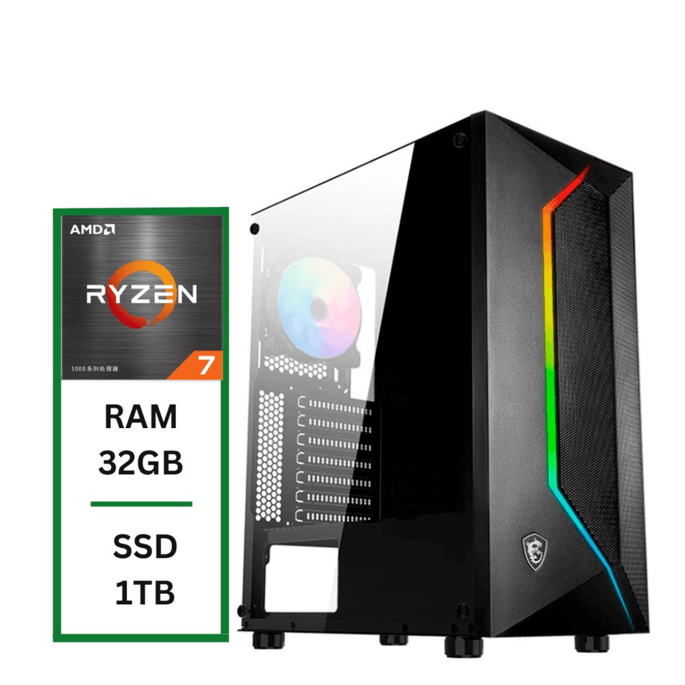 Pc Gamer Verdant Gamer Ryzen 7 5800x 32GB KaBuM