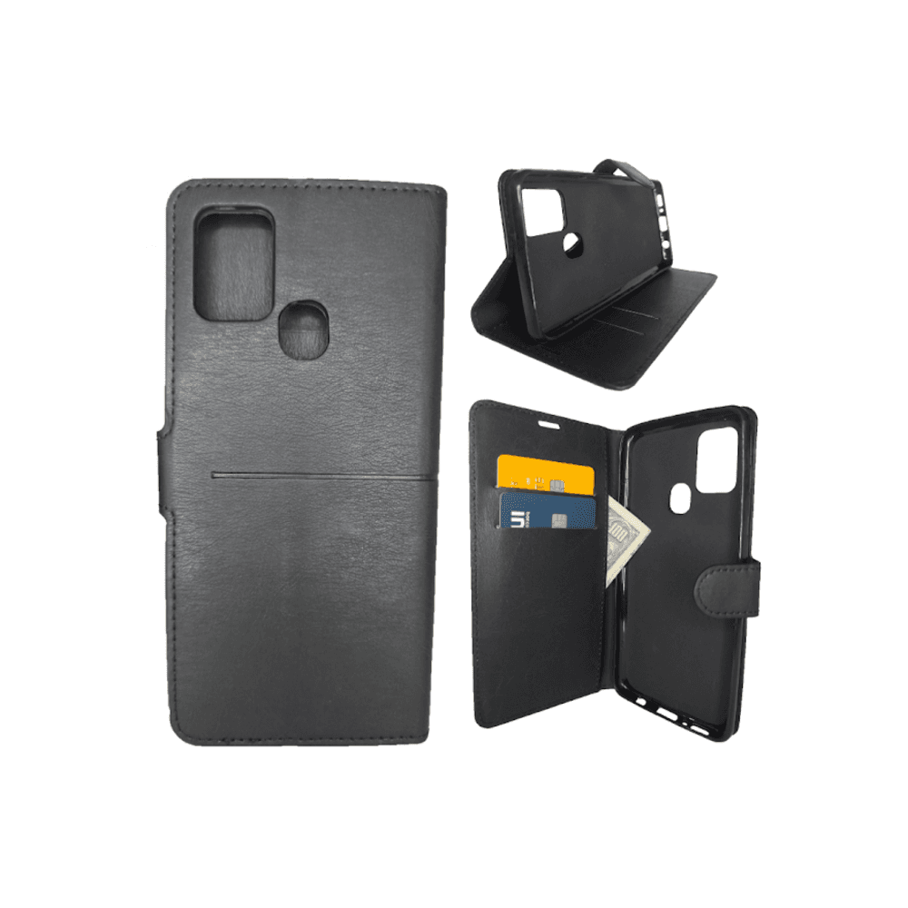 Imagem 3 de 3 do produto Capa Carteira Para Samsung Galaxy A21s,tela De 6.5 Polegadas,preta