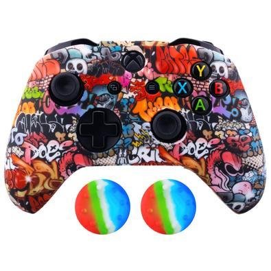 Capa Capinha Case Skin Para Controle Joystick De Xbox One S X -  Graffiti 12