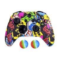 Capa Capinha Case Skin Para Controle Joystick De Xbox One S X - Graffiti 08
