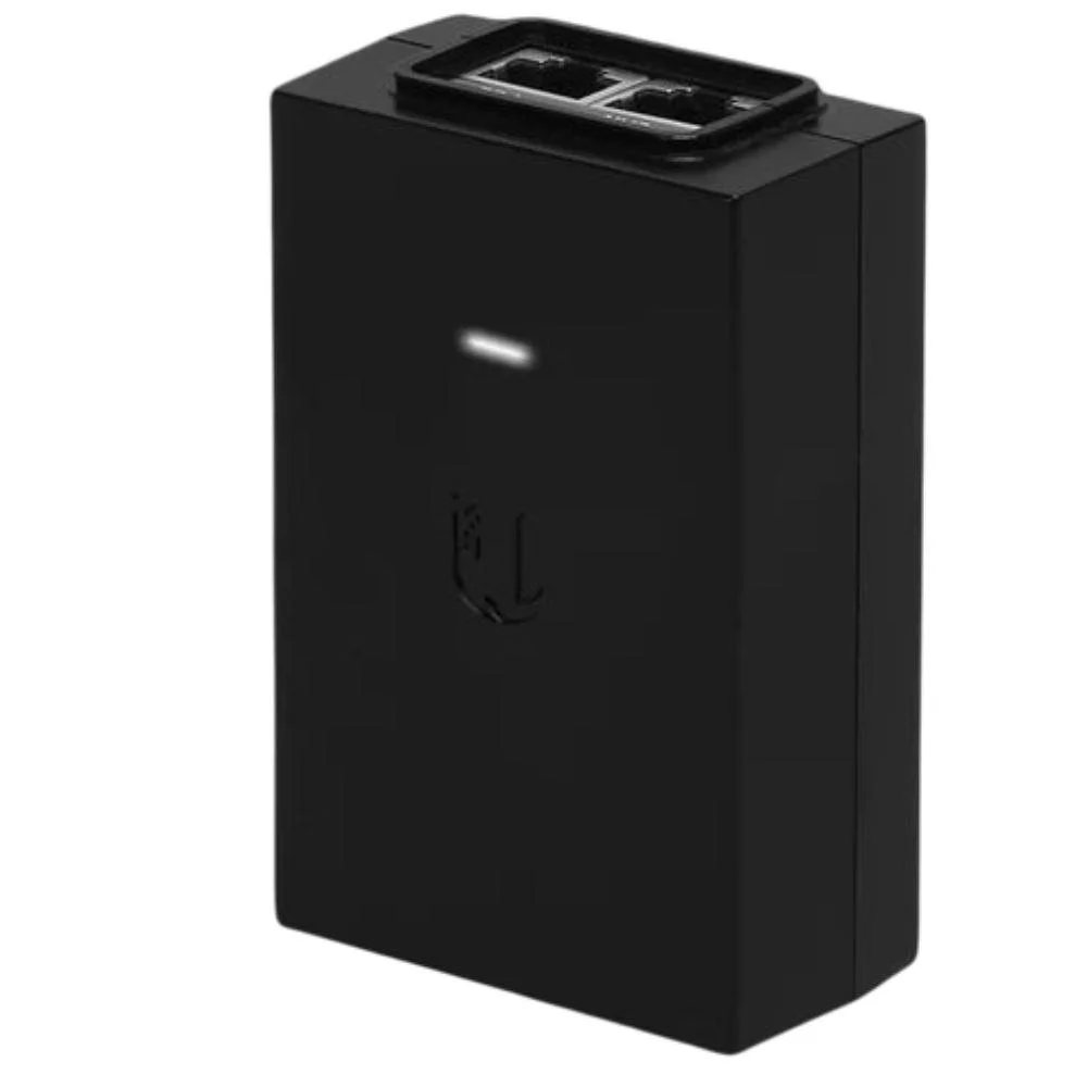 Imagem 3 de 5 do produto Fonte Poe Ubiquiti Gigabit  48v-24w, Preto