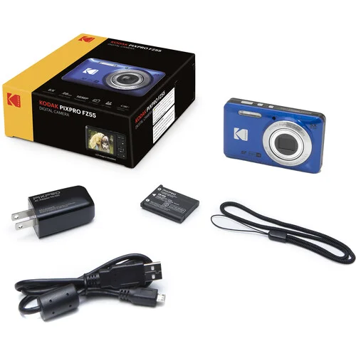 【used】KODAK FZ55-BK Kodak Câmera Digital Compacta FZ55 | Amazon.com.br