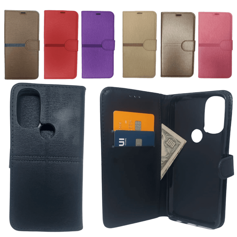 Imagem 2 de 3 do produto Capa Carteira Para Motorola Moto G71,tela De 6.4 Polegadas,rose