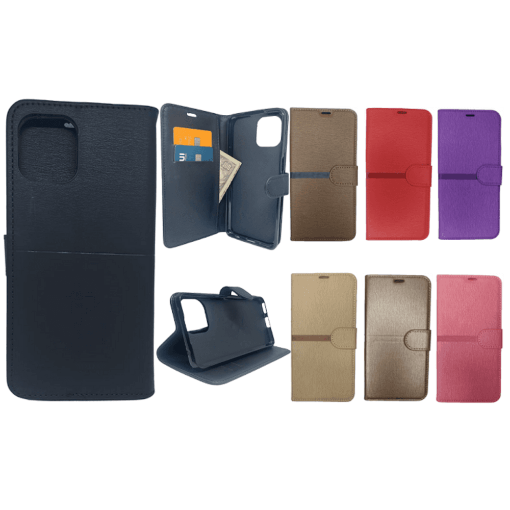 Imagem 3 de 3 do produto Capa Carteira Para Xiaomi Mi 11 Lite (tela De 6.55) - Roxa