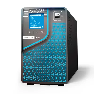 Nobreak Sms Gamer 1500VA/1050W, Senoidal Interativo, Entrada 115/ 220V, Saída 115/ 220V - 29600